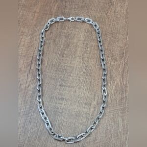 Chunky Stainless Steel Chain 21"